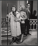 Jessie Royce Landis, Betsy Palmer and William Kinsolving in the stage production Roar Like a Dove