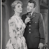 Inger Stevens and Robert Sterling in the stage production Roman Candle