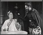 Cyril Ritchard and Howard Da Silva in the stage production Romulus