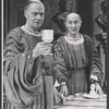 Russell Collins and Francis Compton in the stage production Romulus