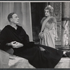 Cyril Ritchard and Cathleen Nesbitt in the stage production Romulus