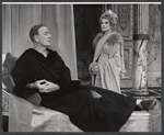 Cyril Ritchard and Cathleen Nesbitt in the stage production Romulus