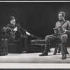 Dennis Cooney [right] and unidentified in the stage production Ross