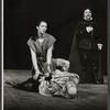 David Carradine, Christopher Plummer and John Vernon in the stage production The Royal Hunt of the Sun
