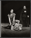 David Carradine, Christopher Plummer and John Vernon in the stage production The Royal Hunt of the Sun