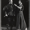 Christopher Plummer and David Carradine in the stage production The Royal Hunt of the Sun