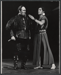 Christopher Plummer and David Carradine in the stage production The Royal Hunt of the Sun
