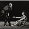 Christopher Plummer and David Carradine in the stage production The Royal Hunt of the Sun