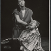 David Carradine and Christopher Plummer in the stage production The Royal Hunt of the Sun