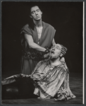 David Carradine and Christopher Plummer in the stage production The Royal Hunt of the Sun