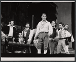 Nino Manfredi and ensemble in the stage production Rugantino