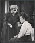 Claudia McNeil and Diana Sands in the stage production A Raisin in the Sun