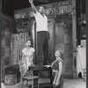Ruby Dee, Ossie Davis and Diana Sands in the stage production A Raisin in the Sun