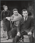 Ruby Dee, Ossie Davis and Lonne Elder III in the stage production A Raisin in the Sun