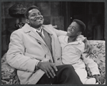 Ossie Davis and Glynn Turman in the stage production A Raisin in the Sun