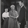 Diana Sands, Claudia McNeil and Louis Gossett in the stage production A Raisin in the Sun