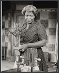Claudia McNeil in the stage production A Raisin in the Sun