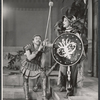 Joseph Bova and Joyce Redman in the stage production Rape of the Belt