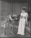 Joseph Bova and Constance Cummings in the stage production Rape of the Belt