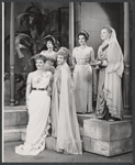 Joyce Redman, Constance Cummings, Hilda Brawner, Avis Scott and Nydia Westman in the stage production Rape of the Belt