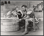 Constance Cummings and Philip Bosco in the stage production Rape of the Belt