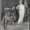 Joseph Bova and Joyce Redman in the stage production Rape of the Belt
