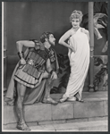 Joseph Bova and Joyce Redman in the stage production Rape of the Belt