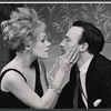 Tammy Grimes and Edward Woodward in the stage production Rattle of a Simple Man