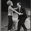 Tammy Grimes and Edward Woodward in the stage production Rattle of a Simple Man