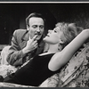 Edward Woodward and Tammy Grimes in the stage production Rattle of a Simple Man