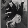 Edward Woodward and Tammy Grimes in the stage production Rattle of a Simple Man