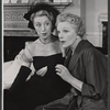 Brenda Forbes and Adrianne Allen in the stage production The Reluctant Debutante