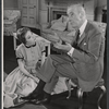 Anna Massey and Wilfrid Hyde-White in the stage production The Reluctant Debutante