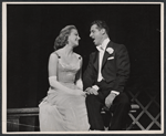 Hildegarde Neff and Don Ameche in the stage production Silk Stockings