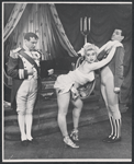 Gretchen Wyler [center] and unidentified others in the stage production Silk Stockings