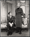 Don Ameche and Hildegarde Neff in the stage production Silk Stockings