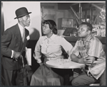 Duke Williams, Claudia McNeil and John Bouie in the stage production Simply Heavenly