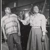 John Bouie and Claudia McNeil in the stage production Simply Heavenly