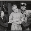 Katherine Squire [left], James Barton [second from left], Edgar Stehli [right] and unidentified [second from right] in the stage production The Sin of Pat Muldoon
