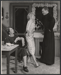 Katherine Squire, Elaine Stritch and James Olson in the stage production The Sin of Pat Muldoon