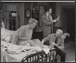 James Barton, John Heldabrand and Edgar Stehli in the stage production The Sin of Pat Muldoon