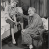 Elaine Stritch and James Barton in the stage production The Sin of Pat Muldoon