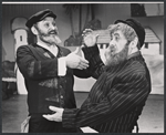 Bernard Sauer and Max Bozyk in the stage production Sing Israel, Sing