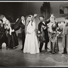 Mina Bern [left], Susan Walters [center], Shmulik Goldstein [right] and unidentified in the stage production Sing Israel, Sing