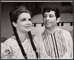 Susan Walters and Itamar in the stage production Sing Israel, Sing