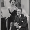 Ruth Warrick and unidentified in the stage production Single Man at a Party