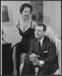Ruth Warrick and unidentified in the stage production Single Man at a Party