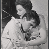 Ron McNeil and Ruth Warrick in the stage production Single Man at a Party