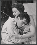 Ron McNeil and Ruth Warrick in the stage production Single Man at a Party
