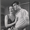 Ruth Warrick and Ron McNeil in the stage production Single Man at a Party